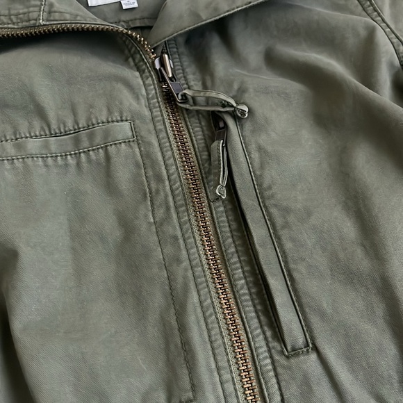 Madewell Green Military Utility Fleet Olive Green Jacket in Women’s Size Small - Picture 7 of 8